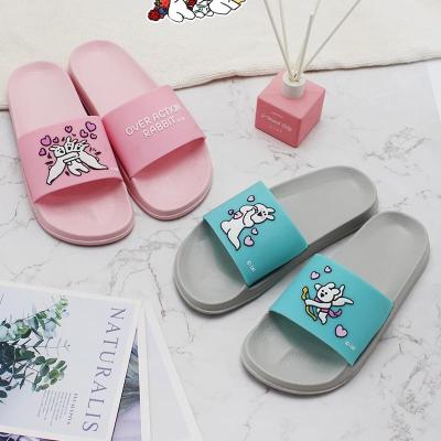 China Fashion trend women slip sandal EVA Material softer rubber outsole arch support ergonomic insole design home slippers sit slide for sale