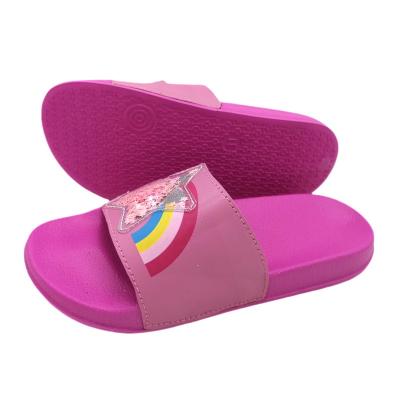 China Fashion Trend Wholesale Rose Comfortable Indoor Slippers Women's Bath EVA Shower Slide Sandal for sale