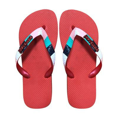 China Wholesale Party Outdoor Beach Summer Fashion Trend Grandrose Lady Flip Flops Rubber Slipper For Women for sale