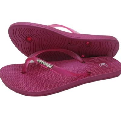 China Wholesale Lightweight Custom Women Strappy Decorative Beach Sandals Flip Flops for sale