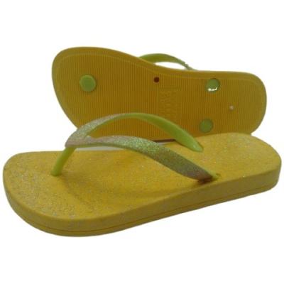 China Lightweight Outdoor Flip Flops Sandals Shining Summer Home and Beach Sandals for Girls for sale