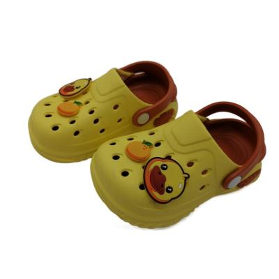 China Waterproof 2021 Cute EVA KIDS CLOGS Outdoor Soft Zippers Summer Outwear for sale