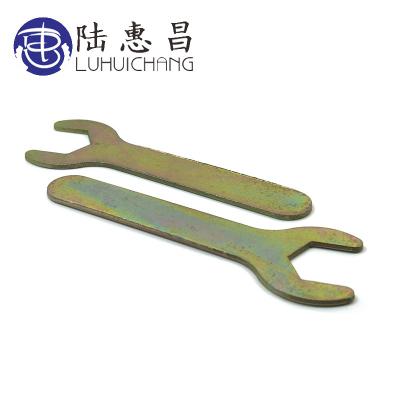 China Other Special Open Thin Single Matte Matte Head Furniture Tool Furniture Color Zinc Wrench External Hex M10 M12 M13 M14 Wrench Tool for sale