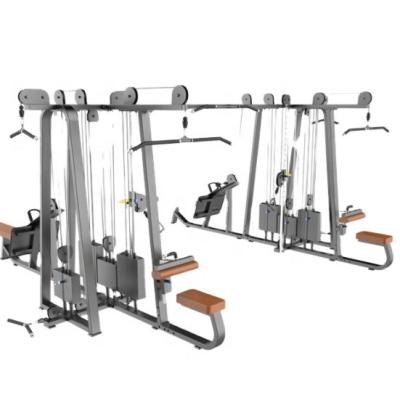 China Universal Hot Sale Commercial Fitness Equipment Gym Equipment High Quality 8 - Station Multi Station Machine for sale