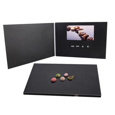 China Custom China Manufacturer 4.3 Inch LCD Digital Marketing Brochure Card Video Brochures for sale