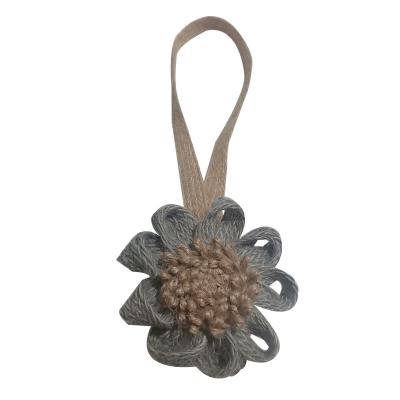 China Eco-friendly Promotional Fashionable Hot Selling Magnetic Flower Decoration Accessories Curtain Tieback for sale