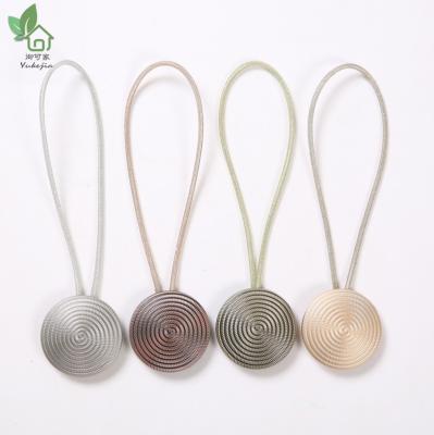 China High Quality Eco - Friendly Decorative Curtain Tieback Hangs Magnetic Curtain Buckle for sale