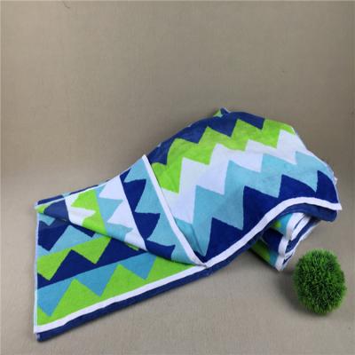 China QUICK DRY Manufacturers Wholesale 100% Cotton Bahamas Quick Dry Printed Beach Towel for sale