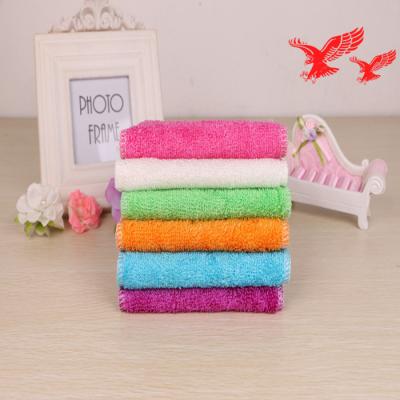 China Viable Cleaning Plates Bamboo Fiber Kitchen Dish Cloth Made In China for sale