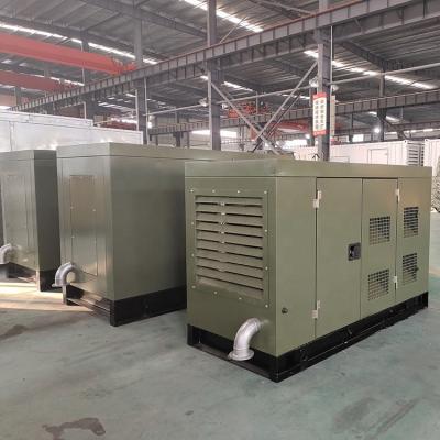 China Gas Power Plant Biogas Generator Plant For Generating Electricity 30kW Natural Gas Silent Generator 4BT3.9-T zu verkaufen