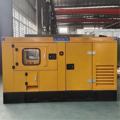 China LPG 80kW 100kVA 6BTAA5.9-T Silent Electric LNG CNG Gas Engine High Quality Natural Generator Set for sale