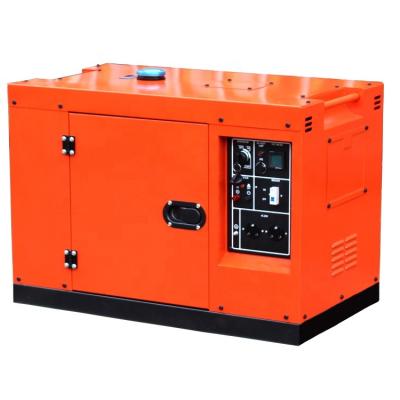 China Small Generator Supply Home Use Electric Power Standby Wire Recoil Start Cooper 10000W Gasoline 10kW Portable Generator for sale