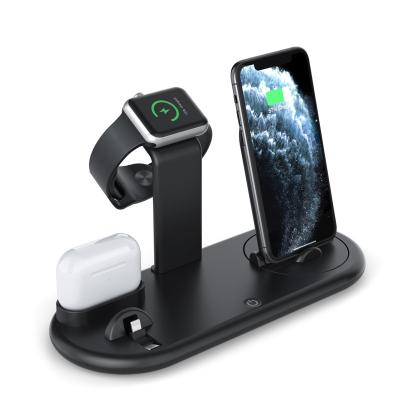 China Wireless Charger for Mobile Phones New Arrival 7 in 1 USB Charger Dock Station Stand Multi Function Wireless Charger 3 in 1 for iPhone Watch Earphone for sale