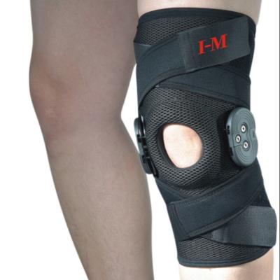 China Breathable Mesh Knee Brace Orthopedic Compression with ROM Hinge S for sale