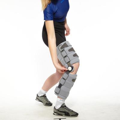 China Orthopedic Leg Immobilizer Support With ROM Hinge One Adjustable Height for sale