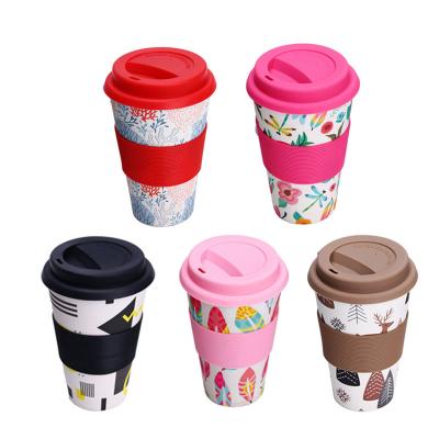 China Sustainable Customized Eco-Friendly Bamboo Fiber Travel Mugs Coffee Mugs Gift Accessories Bamboo Mug for sale