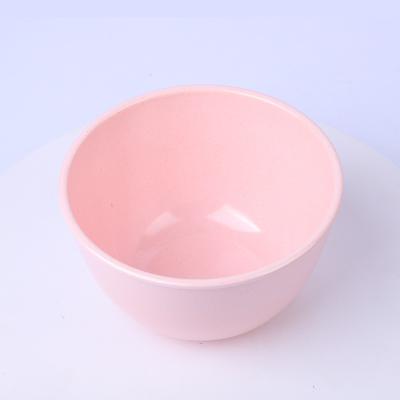 China Eco Friendly Modern Manufacturing BPA Free Round Small Fiber Bamboo Salad Bowl for sale