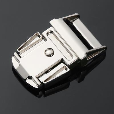 China 20Mm Metal Belt Buckle Side Quick Release Slide Metal Quick Release Buckle for sale