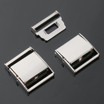 China Custom ZINC Makers Backpack 50mm Ratchet Belt Buckle for sale