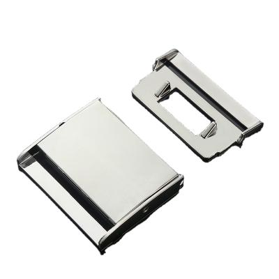 China Adjustable 38Mm Metal Bag Buckle Slide Release Buckles Fastener For Dog Collar Coat Tri Glide Cam Buckle Metal for sale