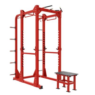 China Universal Multi Power Rack Equipment Fitness Machine Gym Fitness Hammer Rack Gym Equipment for sale