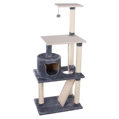 China Sustainable Newest Design Top Quality Indoor Cat Tree for sale