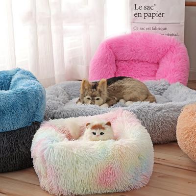 China Viable Stylish Fancy Modern Luxury Felt Around Eco-Friendly Design Big Big Dog Cat Bed Room Bunk Bed for sale