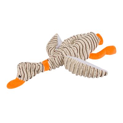 China Wholesale Custom Sustainable Durable Duck Dog Chewing Toys Squeak Pet Toy for sale