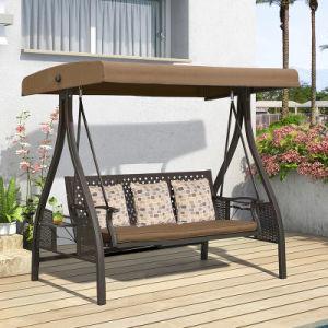 Κίνα Optional Cushion Color Two-Person Iron Swing and Rocking Chair for Cozy Outdoor Spaces προς πώληση