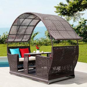 China Gemakkelijk te wassen aangepaste outdoor swing rattan schommelstoel voor binnenplaats voordelen Te koop