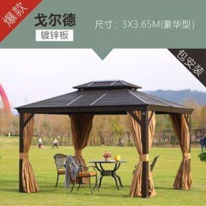 China Tienda plegable de aluminio a prueba de agua 500KG Carga Gazebo de jardín personalizado en venta