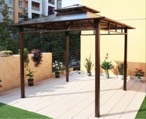 China Perfil de aluminio con cubierta de pavilón de techo de metal giratorio de 0,5 Gazebo en venta