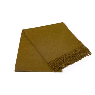 China Stylish And Warm Wholesale Custom Insulation Wool Cheap Daily Blend Thickened Plain Insulated Woven Shawl for sale