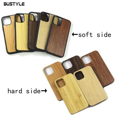 China Eco-Friendly Empty Shockproof Wood Cell Phone Case For Samsung Galaxy S21 Luxury Carved Wood For iPhone 11 12 Pro Cell Phone Case for sale