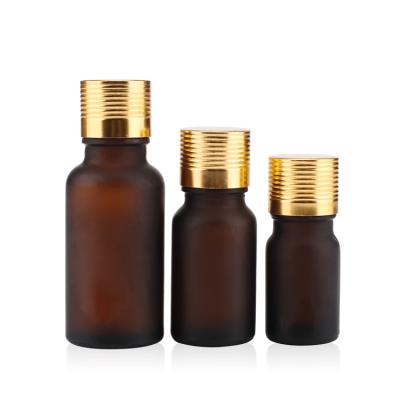 China Wholesale 5ml 10ml 15ml 20ml 25ml 30ml 50ml 100ml Personal Care Empty Amber Glass Dropper Bottle For Essential Oil for sale