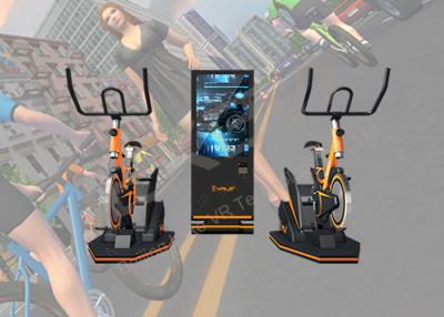 China Bike Game VR Exercise Machine , VR Bike Simulator For Racing Club / Exhibition Hall for sale