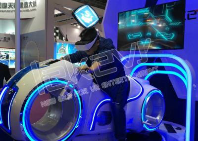 Chine Moto moderne conduisant le simulateur, tours de réalité virtuelle de hausse de Leke VR de 360 degrés à vendre