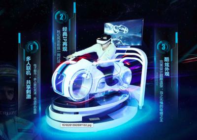 Chine Produits blancs frais de moto de la moto VR de conception pour l'arcade de VR et le parc de VR à vendre