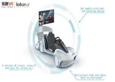 China Entertainment LEKE VR Racing Simulator , 9D Virtual Reality Motion Simulator for sale