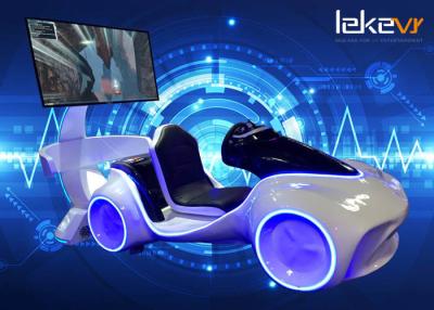 China Leke VR Car Racing Simulator , Multiplayer Mode Virtual Car Driving Simulator for sale