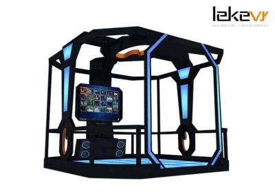 China 1600w VR Standing Platform , Interactive Shooting 9D VR Simulator In FEC and Arcades for sale