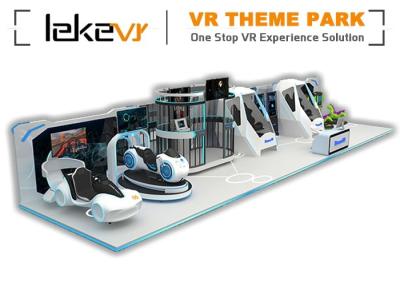 China Fiber Glass VR Game Zone Virtual Reality Indoor Playground Customized for sale