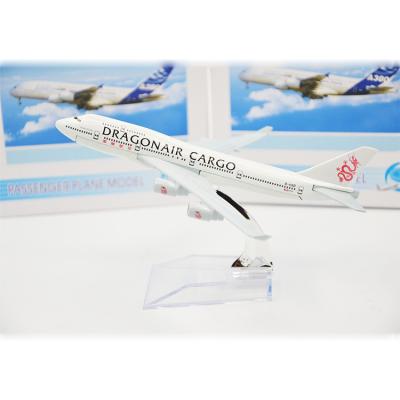 China Asian Dragon Air Cargo Stand Scale Model Airplanes  , Child Gift Resin Airplane Model Kits for sale