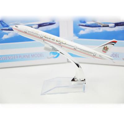 China Equipos del modelo de los aviones de las vías aéreas de Etihad B777, aeroplanos modelo de lujo de escala del metal en venta