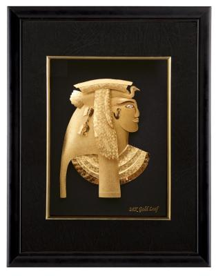 China Büro-Dekorations-Goldfolien-Handwerk, weich als goldene Geschenke der Seide 3D Ägypten zu verkaufen