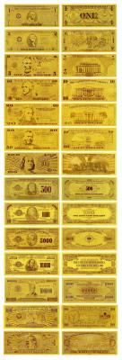 China GOLD  BANKNOTE US SET for sale