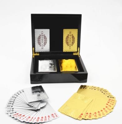 China OEM 3D art Gold Playing Cards for sale