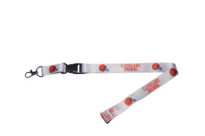 China Cleveland Browns NFL Ticket Holder Ribbon Lanyard , Lanyards Nfl Football Key Chains Nice for sale