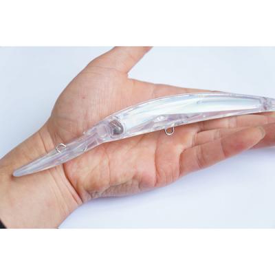 China Ourdoor Fishing Lure Blank Unpainted Lure For DIY Minnow Insect Snap Crank Fishing Lure for sale