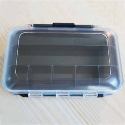 China Factory direct sales fly fishing fly ABS double-sided transparent plastic box HB15 shockproof plastic waterproof box for sale